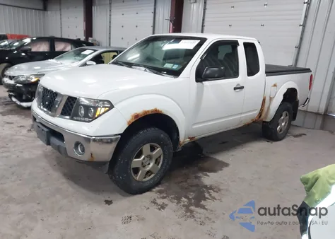 2008 Nissan Frontier Se из США, поврежденный, VIN 1N6AD06W98C445770